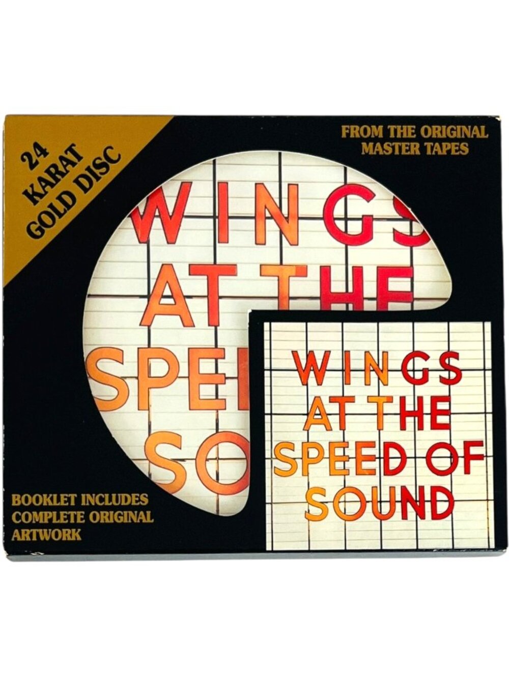 Wings At The Speed Of Sound DCC Compact Classics GZs-1096 24 Karat Gold CD